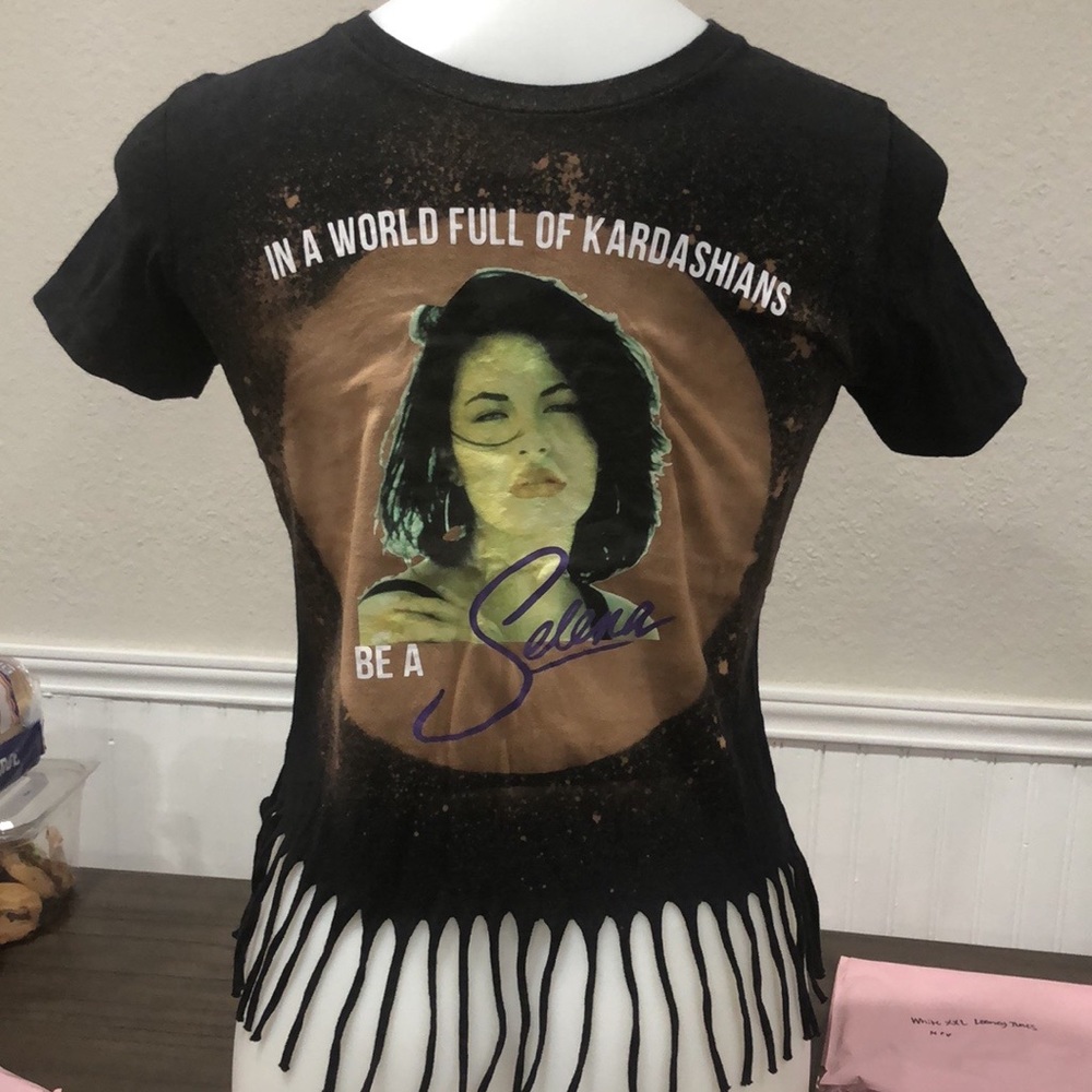 Handmade Selena Shirt for Girls Large